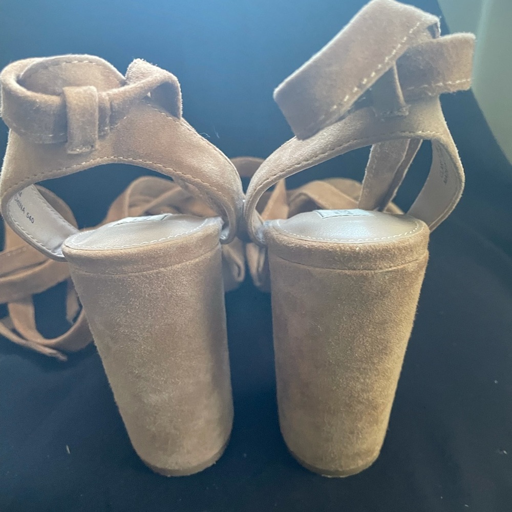 Steve Madden Womens Clary High Heel Tie Up Sandal. Size 9.5 - Picture 5 of 10